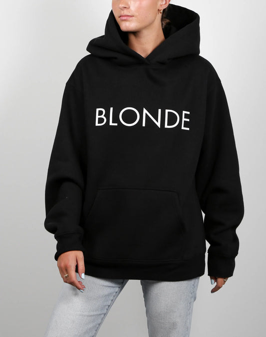 Brunette The Label The "BLONDE" Classic Hoodie | Black