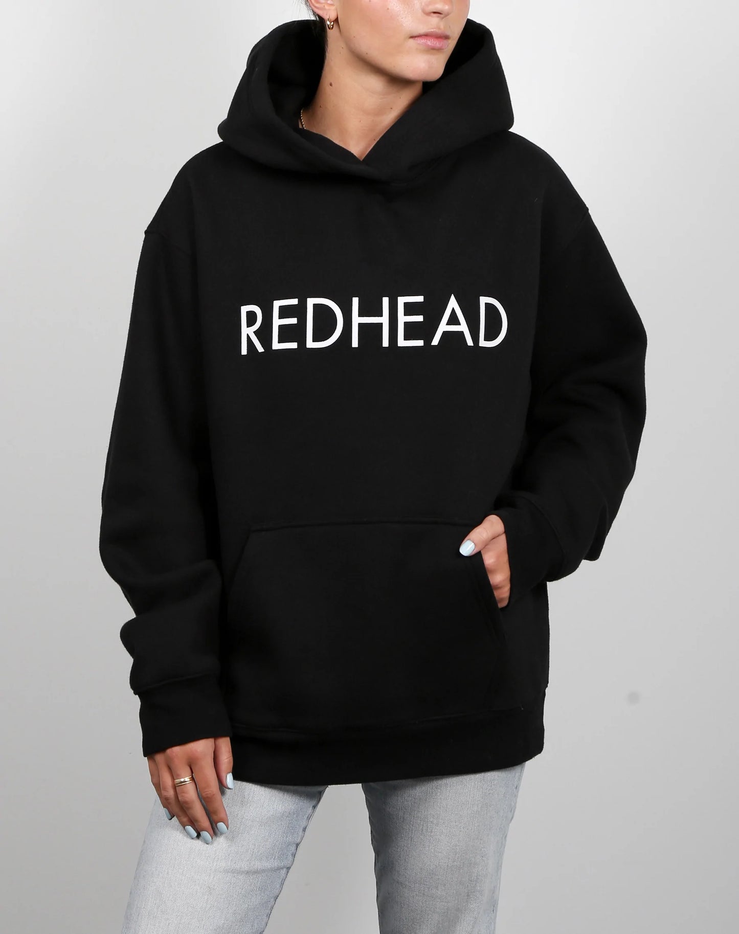 BRUNETTE The Label The "REDHEAD" Classic Hoodie | Black